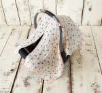 Çiçek Desenli Müslin Puset Örtüsü “Blossom”