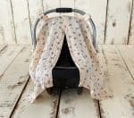 Çiçek Desenli Müslin Puset Örtüsü “Blossom” - Görsel 5