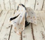 Kuş Desenli Müslin Puset Örtüsü “Birdie” - Görsel 6