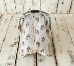 Zeytin Desenli Müslin Puset Örtüsü “Healthy Olive” - Görsel 4