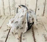 Zeytin Desenli Müslin Puset Örtüsü “Healthy Olive” - Görsel 5