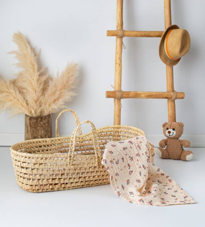 Çiçek Desenli Müslin Örtü "Blossom" - Görsel 3