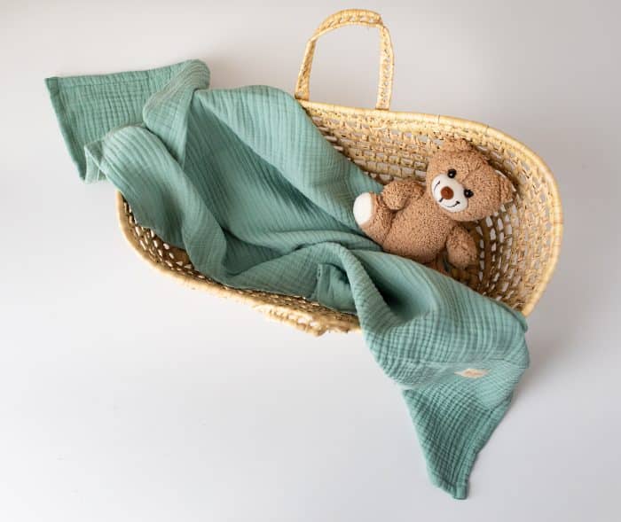 4 Kat Müslin Örtü Mint - Görsel 4