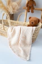 4 Kat Müslin Örtü Bej - Görsel 4