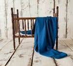 4 Kat Müslin Örtü Navy - Görsel 2