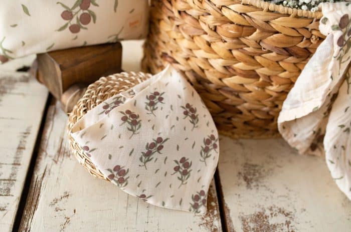 Zeytin Desenli Müslin Önlük "Healthie Olive" - Görsel 5