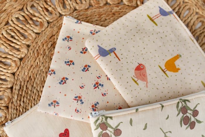 Çiçek Desenli Müslin Çanta “Blossom” - Görsel 4