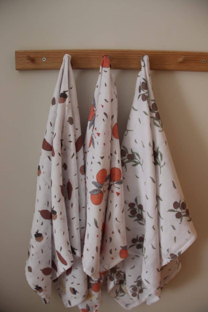 Zeytin Desenli Müslin Set “Healthy Olive” - Görsel 4