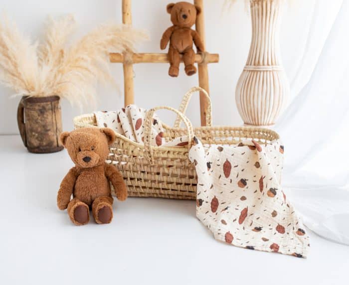 Meşe Palamudu Müslin Örtü "Friendly Acorn" - Görsel 5