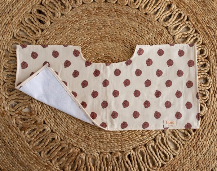 Köpek Desenli Müslin Omuz Örtüsü (Alezli) - Görsel 3