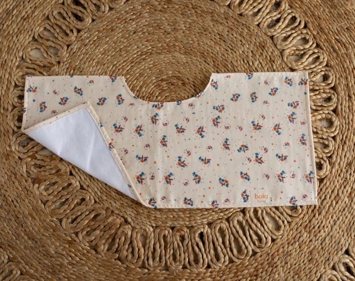 Çiçek Desenli Müslin Omuz Örtüsü (Alezli) - Görsel 3