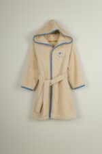 boia living Erkek Çocuk Bornoz / Organik Pamuk & Nakış Detaylı - Görsel 2