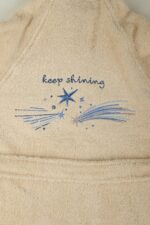 boia living Erkek Çocuk Bornoz / Organik Pamuk & Nakış Detaylı - Görsel 5